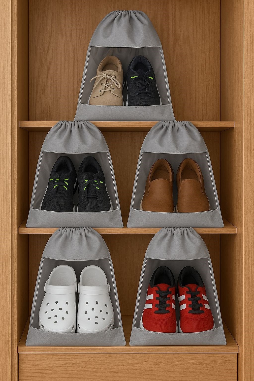 Bavul Içi Düzenleyici 5'li Set Valiz Seyahat Organizeri Hurç