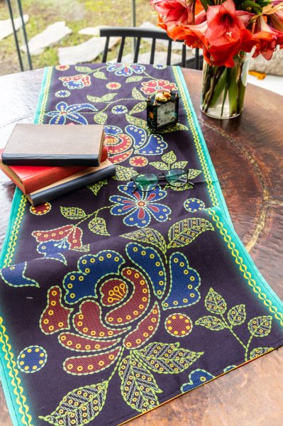 Mint Rose Keten Runner 40 x 140