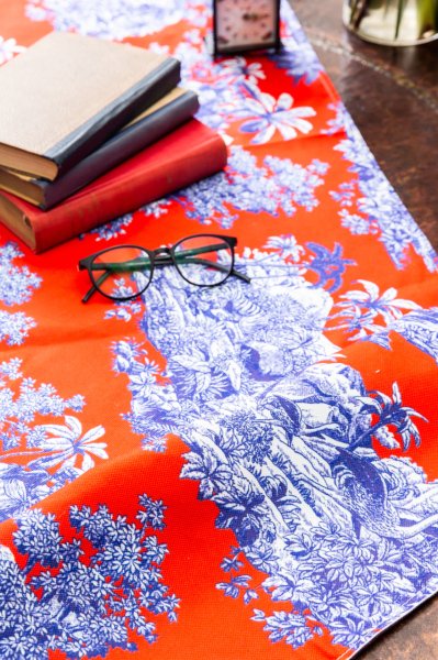 Red & Blue Duck Keten Runner 40 x 140