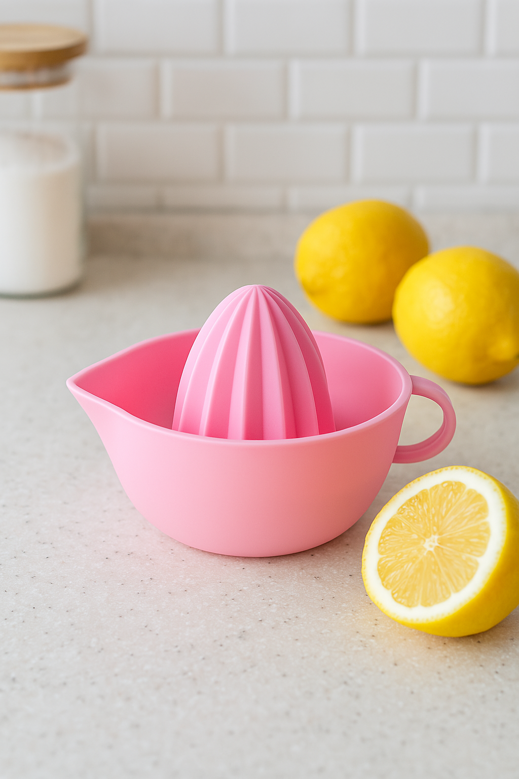 Pembe Silikon Limon Sıkacağı(Kopya)